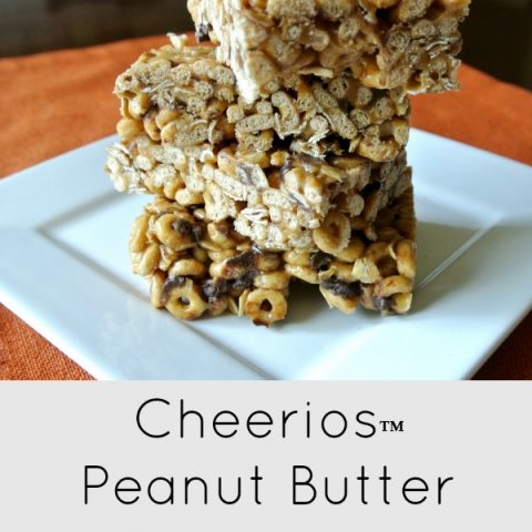 No-Bake Cheerios Peanut Butter Bars Recipe (Allergy and Gluten Free!)