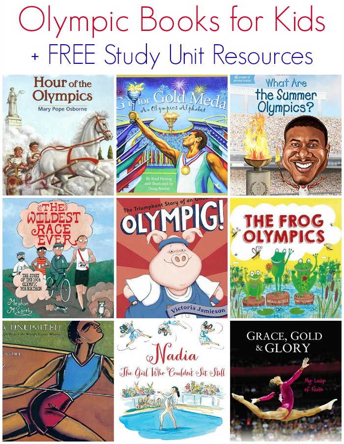Olympic Books for Kids + FREE Study Unit Resources