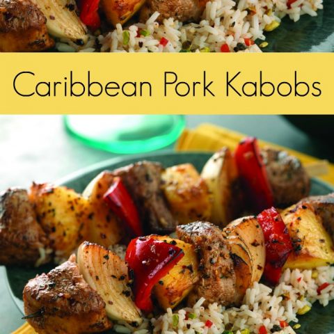 Caribbean Pork Kabobs Recipe