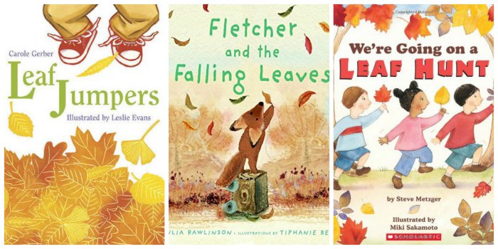 Books about Fall Leaves for Children (Leaves Unit Study)