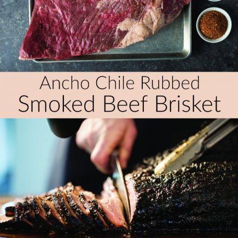 Ancho Chile Rubbed Smoked Beef Brisket