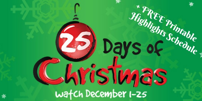 Freeform’s 25 Days of Christmas TV Schedule 2022