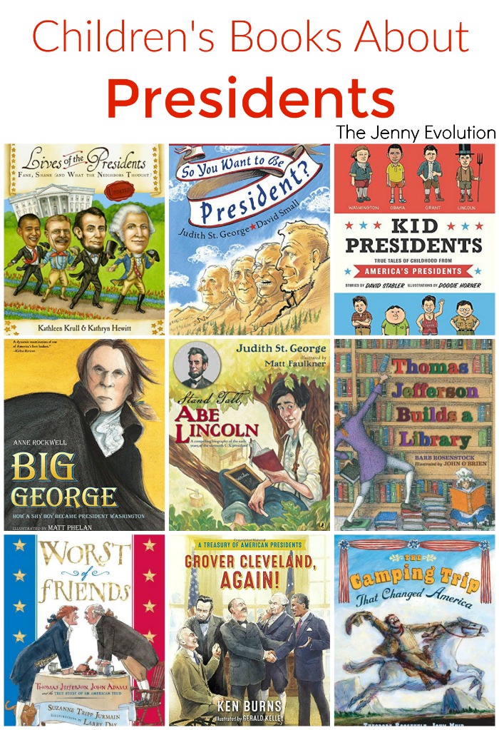 Childrens Books about Presidents -- Perfect for President's Day! PLUS Free Study Unit Ideas about Presidents for Classroom or Homeschool