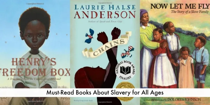 Image for Must-Read Children's Books on Slavery for ALL Ages (MLK Day Series)