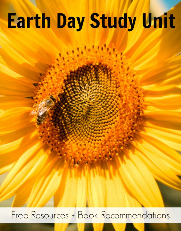 Earth Day Study Unit FREE Resources + Reading List Book Recommendations | Mommy Evolution