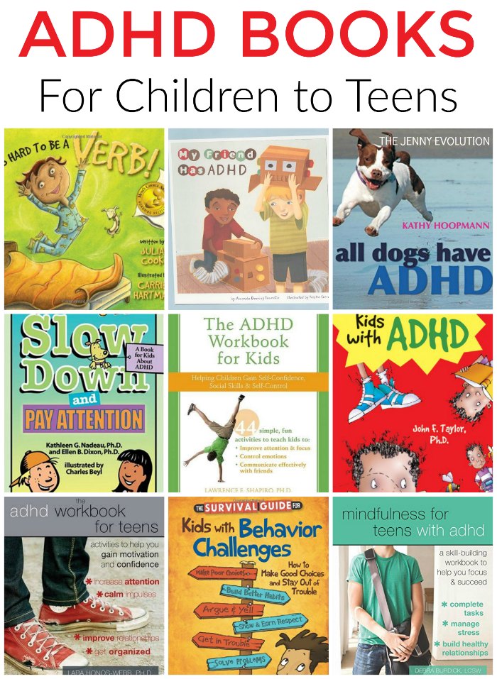 ADHD Books for Kids To Teens | Mommy Evolution