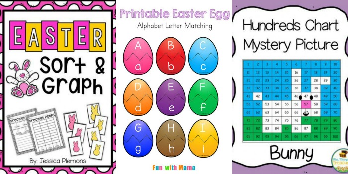 Free Printable Easter Worksheets and Activities