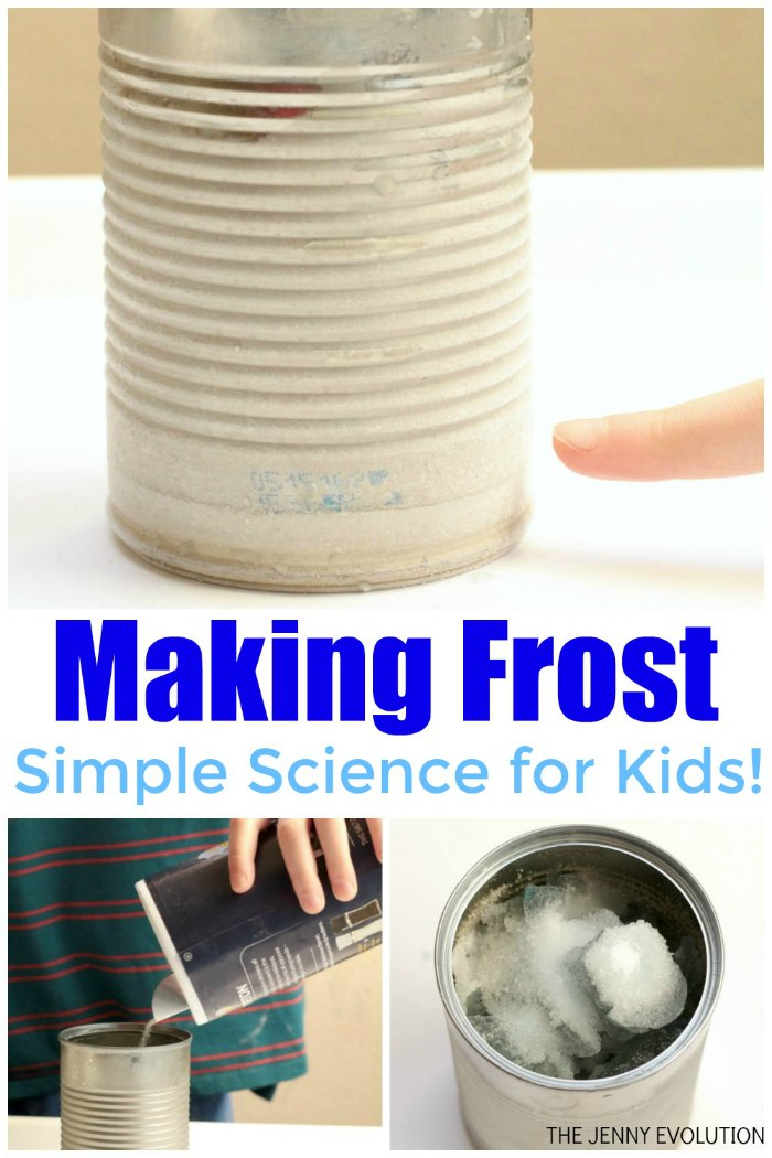 Frost Experiment! Make Frost in Your Kitchen or Classroom | Mommy Evolution