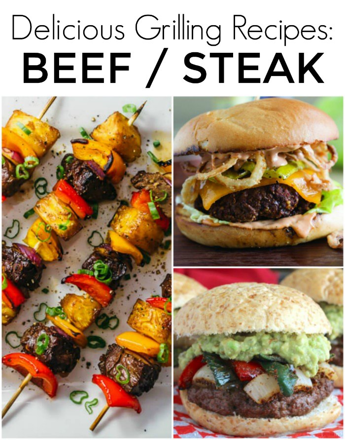 Delicious Beef and Steak Grilling Recipes! 50 Backyard BBQ Recipes - Perfect Grilling Recipes for your next dinner, picnic or backyard gathering | Mommy Evolution
