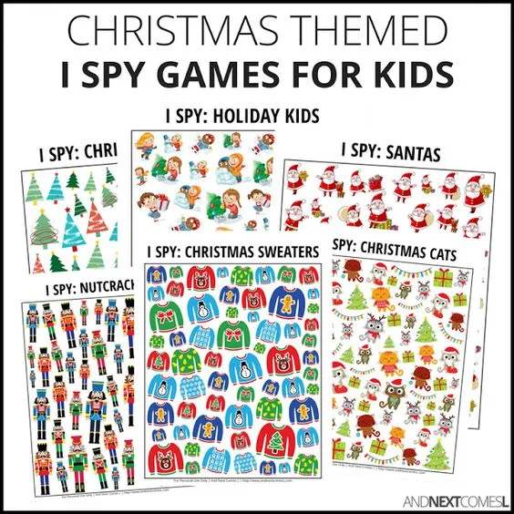 Christmas I Spy Bundle