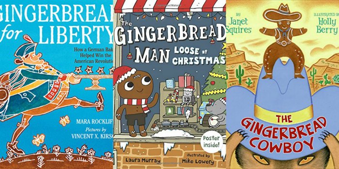 Catch these Fun Gingerbread Books! (Gingerbread Unit Study)