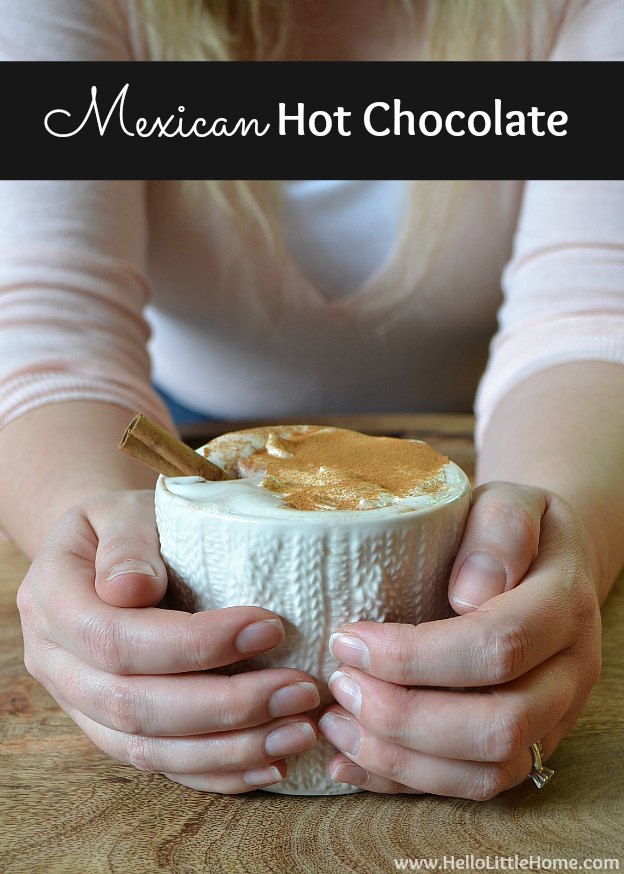 Mexican Hot Chocolate Recipe | Hello Little Home