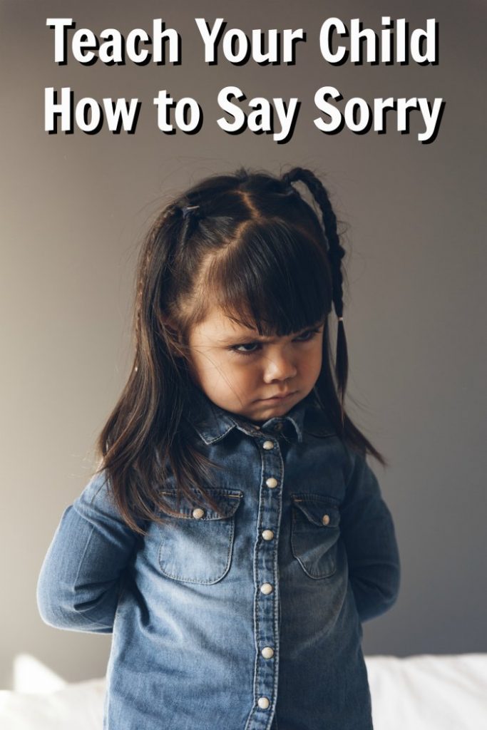 Teach Your Child How To Say Sorry Not Just The Words 