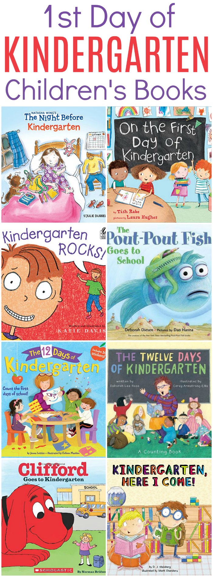 First Day of Kindergarten Books | Mommy Evolution