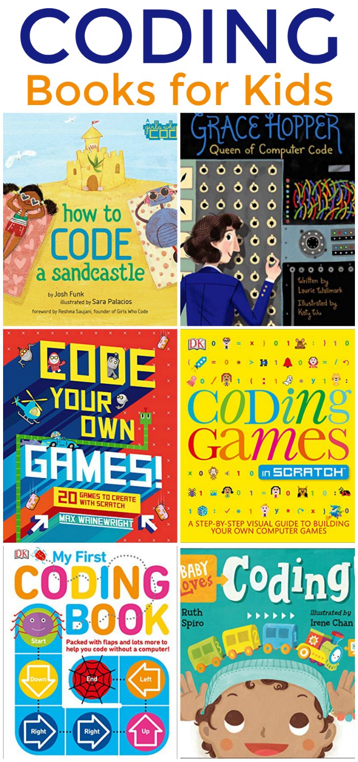 Computer Coding Boos for Kids - From introductory coding to coding picture books and even a book for toddlers! | Mommy Evolution
