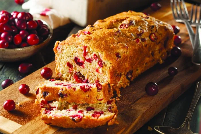 Image for Lemon Orange Cranberry Bread Recipe