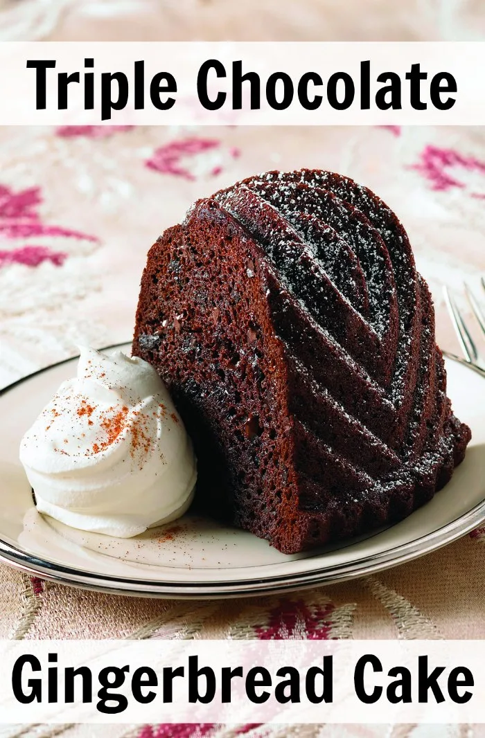 Image for Triple Chocolate Gingerbread Cake Mix Recipe