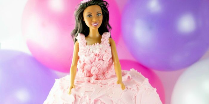 barbie doll with icing