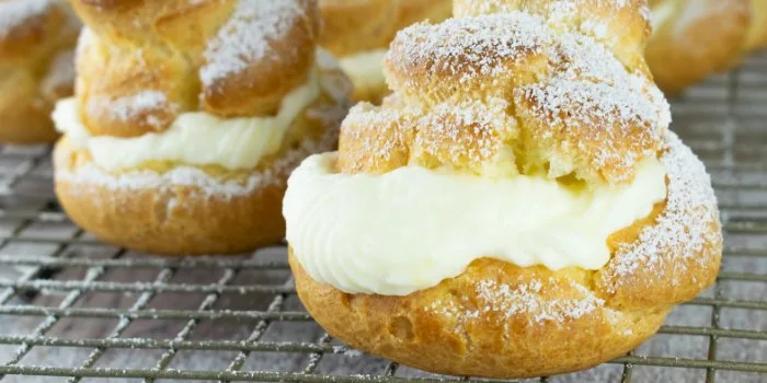 Image for Lemon Cream Puffs Recipe