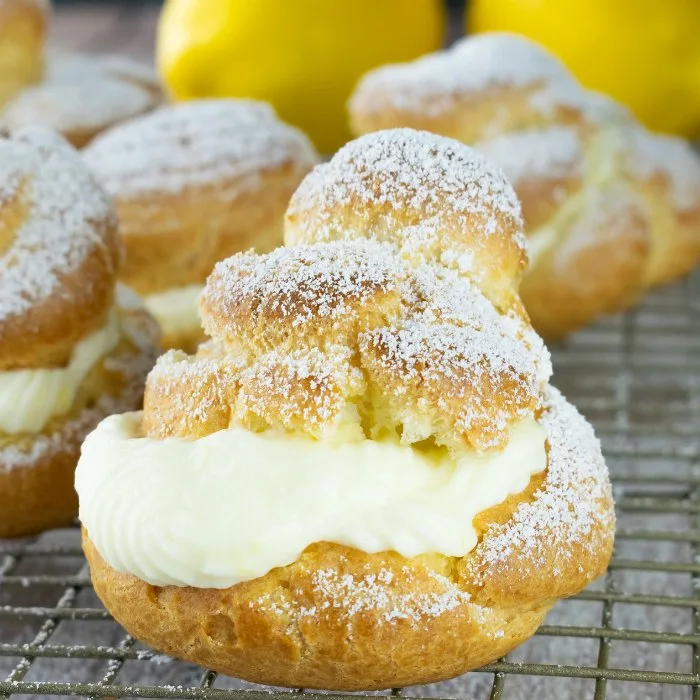 Image for Lemon Cream Puffs