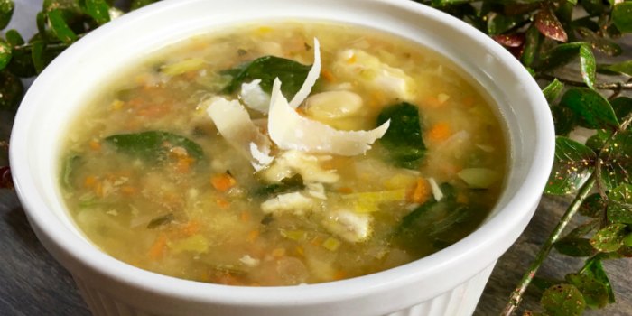 Spicy White Bean and Leftover Turkey Soup Recipe