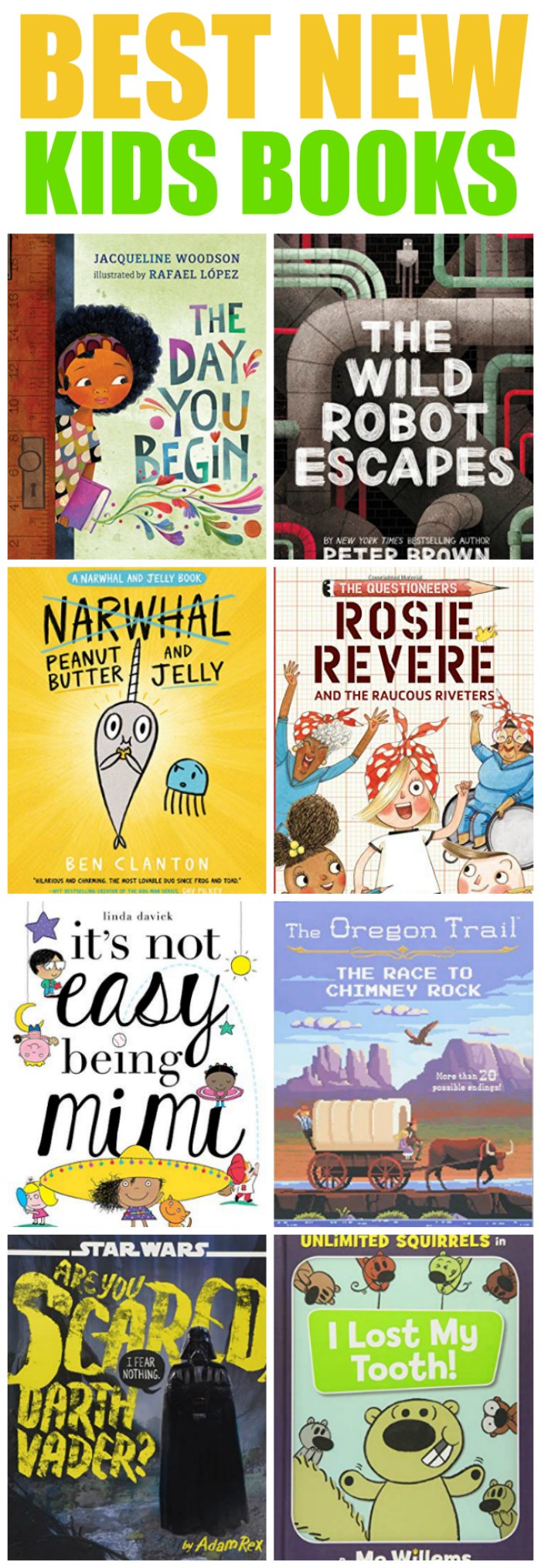 When I was trying to get my boys hooked on reading, I spent hours scouring for the best new kids books of the year... but you don't have to! on Mommy Evolution #reading #elementary #picturebooks