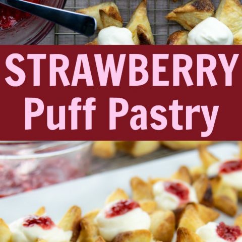 Ricotta Strawberry Puff Pastry