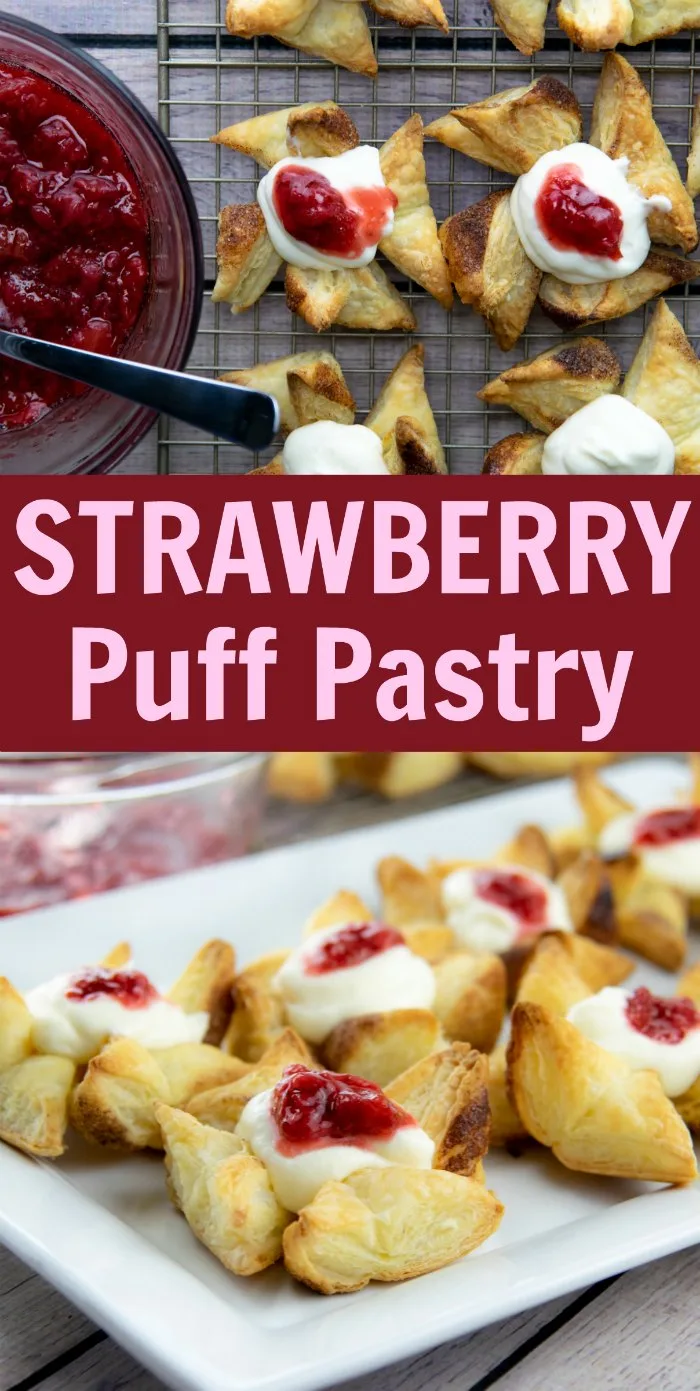 Image for Ricotta Strawberry Puff Pastry