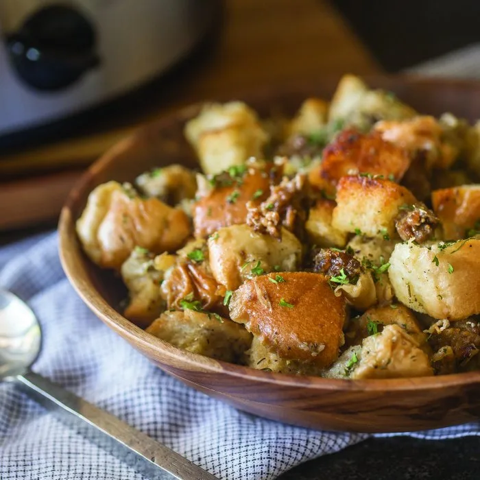 Image for Slow Cooker Sausage Stuffing