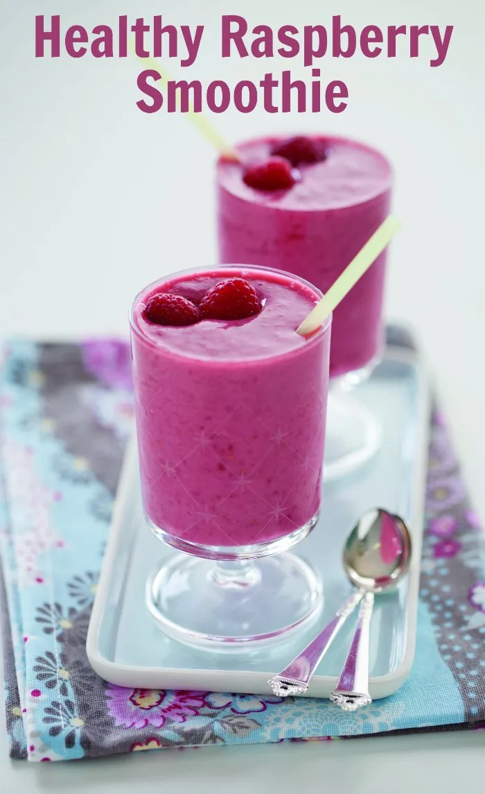 Image for Healthy Tropical Raspberry Smoothie