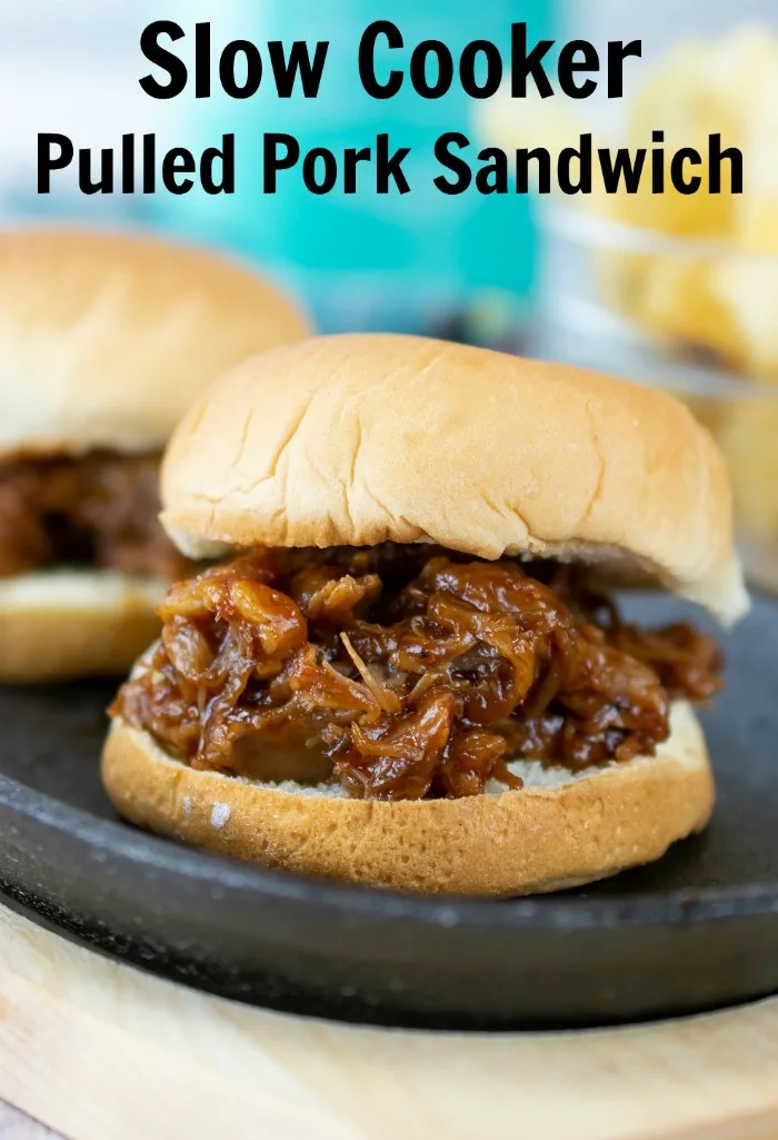 Image for Slow Cooker Pulled Pork Sandwich