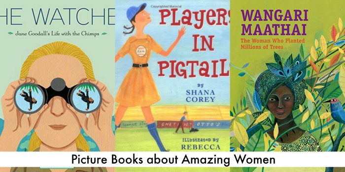 For women's history month, I'm sharing some of our favorite non-fiction picture books about women... amazing women!