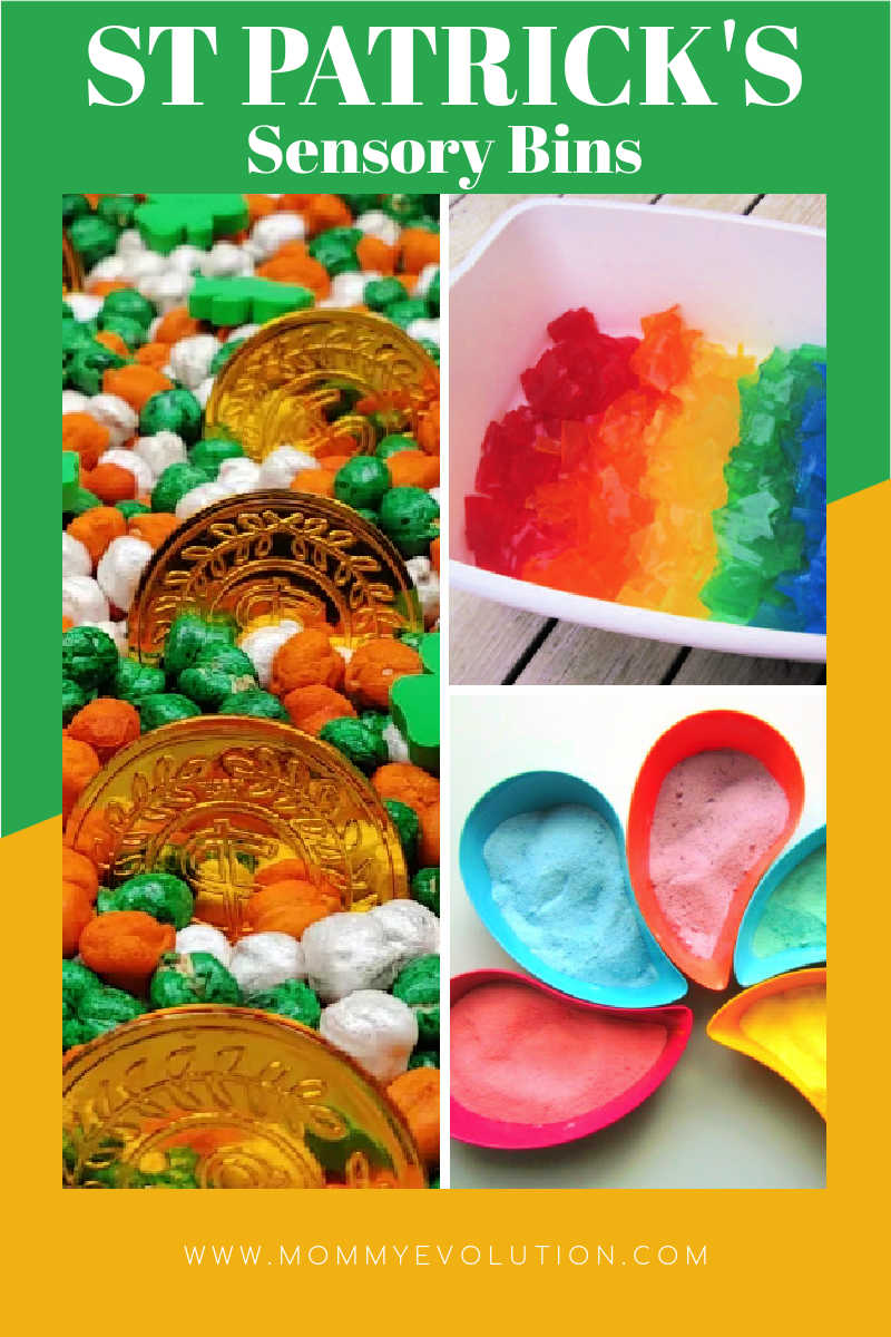 10 St Patrick Day Sensory Bins | Mommy Evolution
