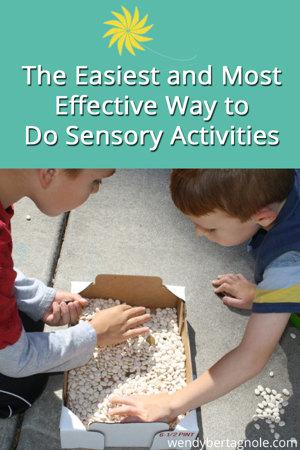 The Easiest and Most Effective Way to do Sensory Activities