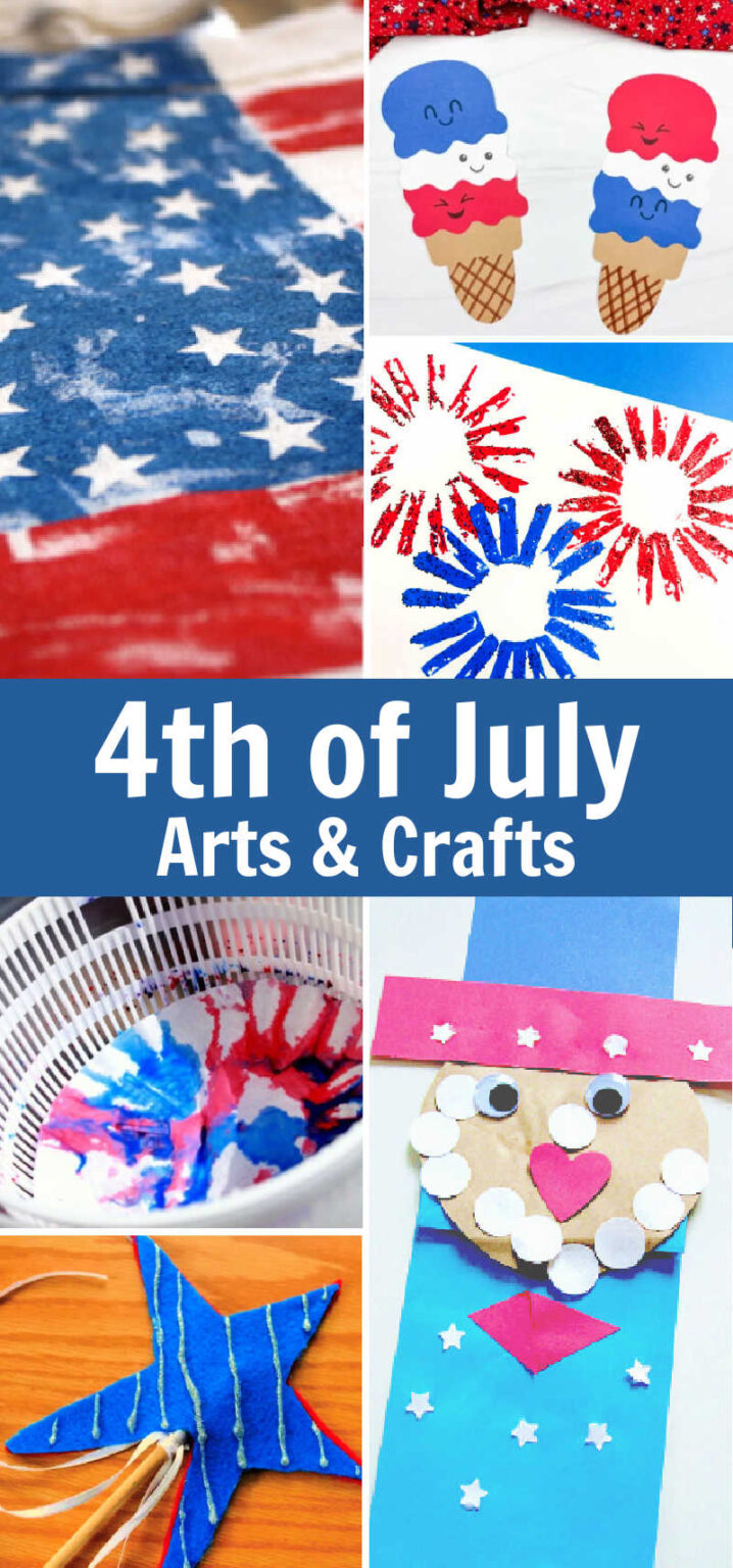 4th of July Arts and Crafts for Kids - Mommy Evolution