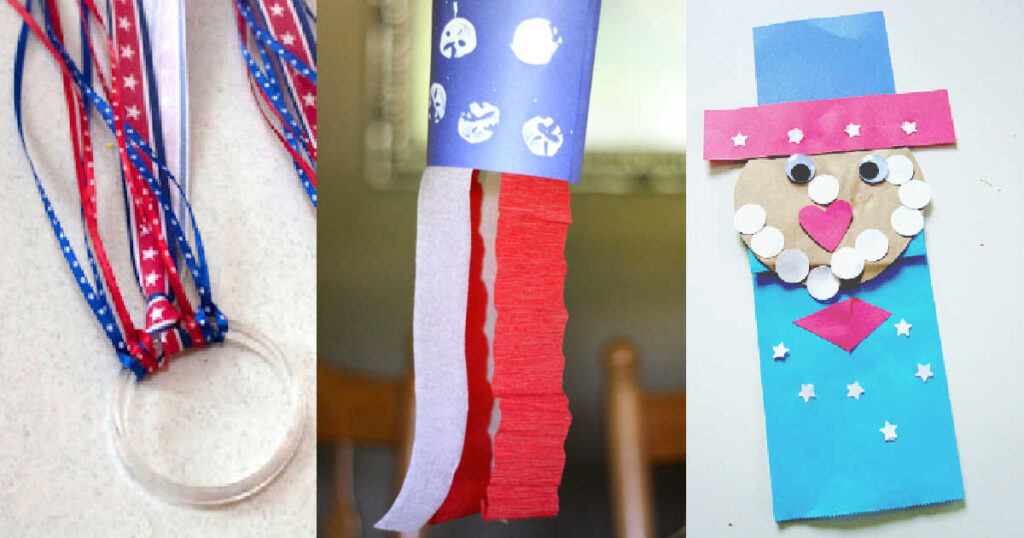 These patriotic crafts combine red, white and blue creativity with hands-on fun, making them a festive way for kids to celebrate while building important skills.