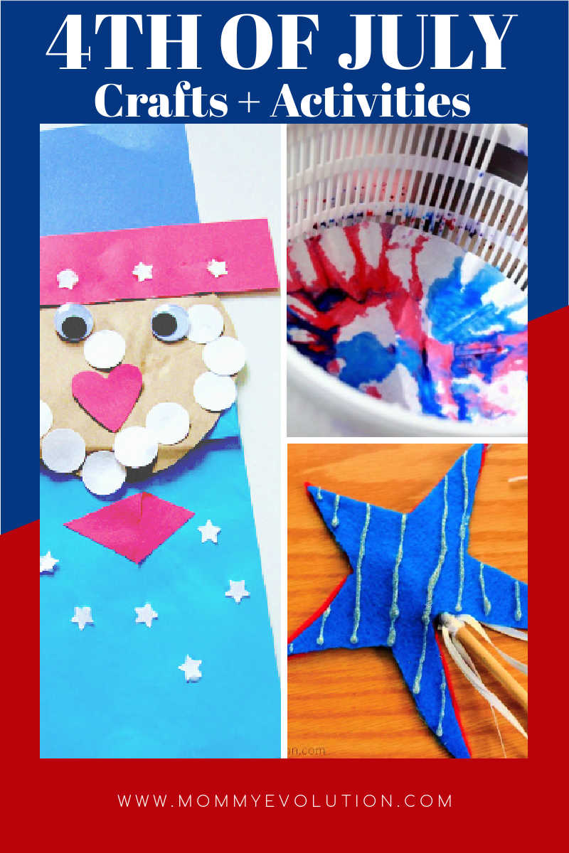 4th of July Arts and Crafts for Kids - Mommy Evolution