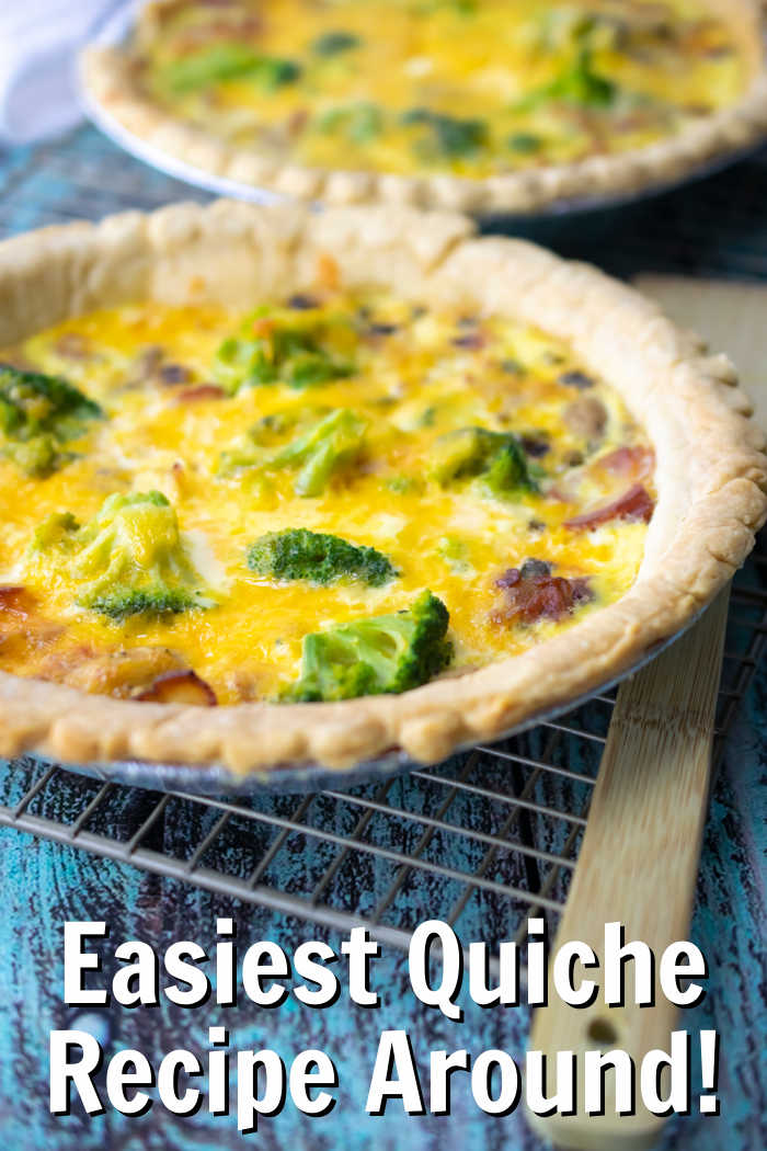 Easiest Quiche Recipe Around!