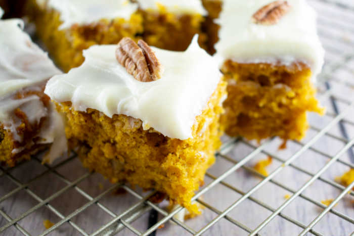 Pumpkin Spice Bars [with Video]