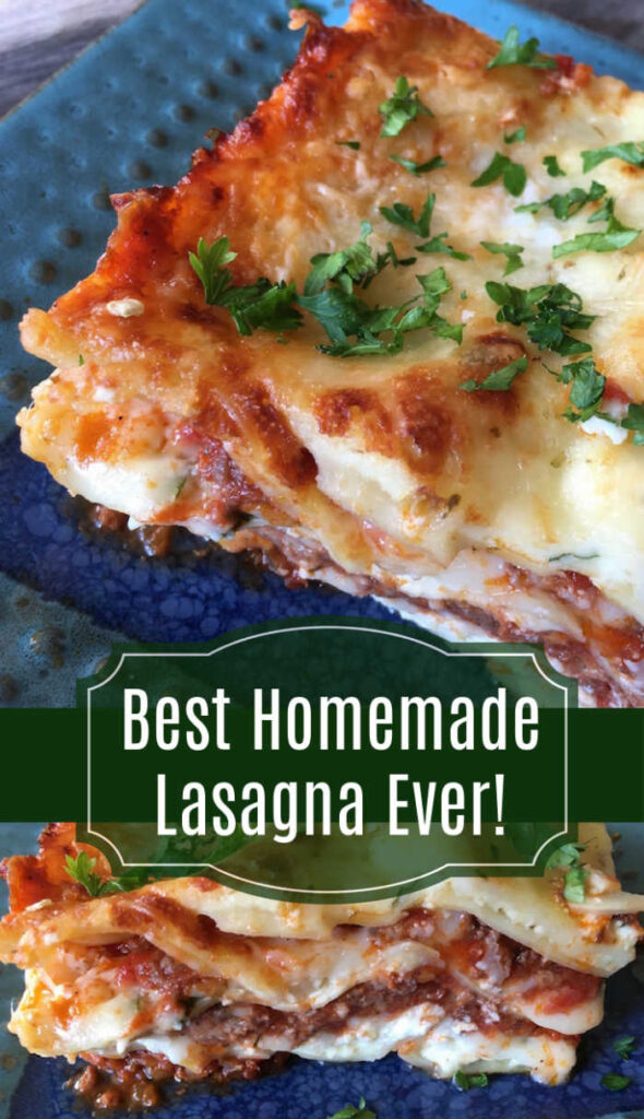 Best Homemade Lasagna Ever - Mommy Evolution