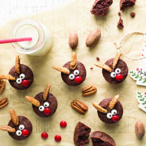 Image for Reindeer Pecan Brownies