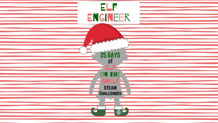 Image for 25+ Elf on the Shelf STEAM Challenge Cards