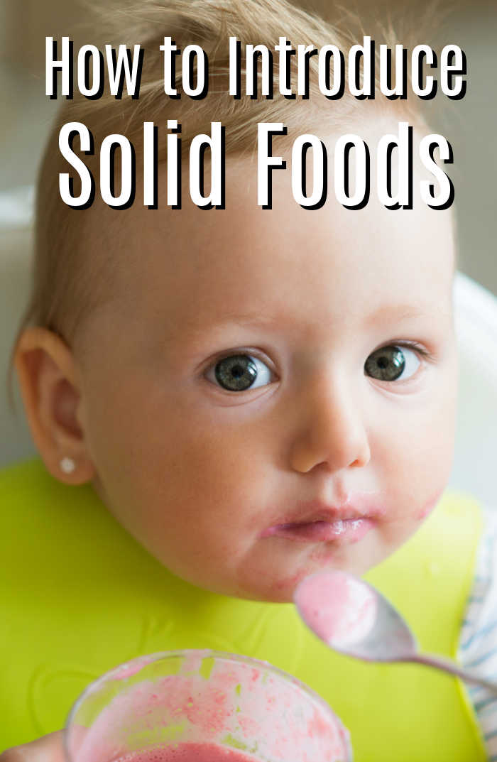 Baby's First Solid Food - Tips for introducing baby to solid food
