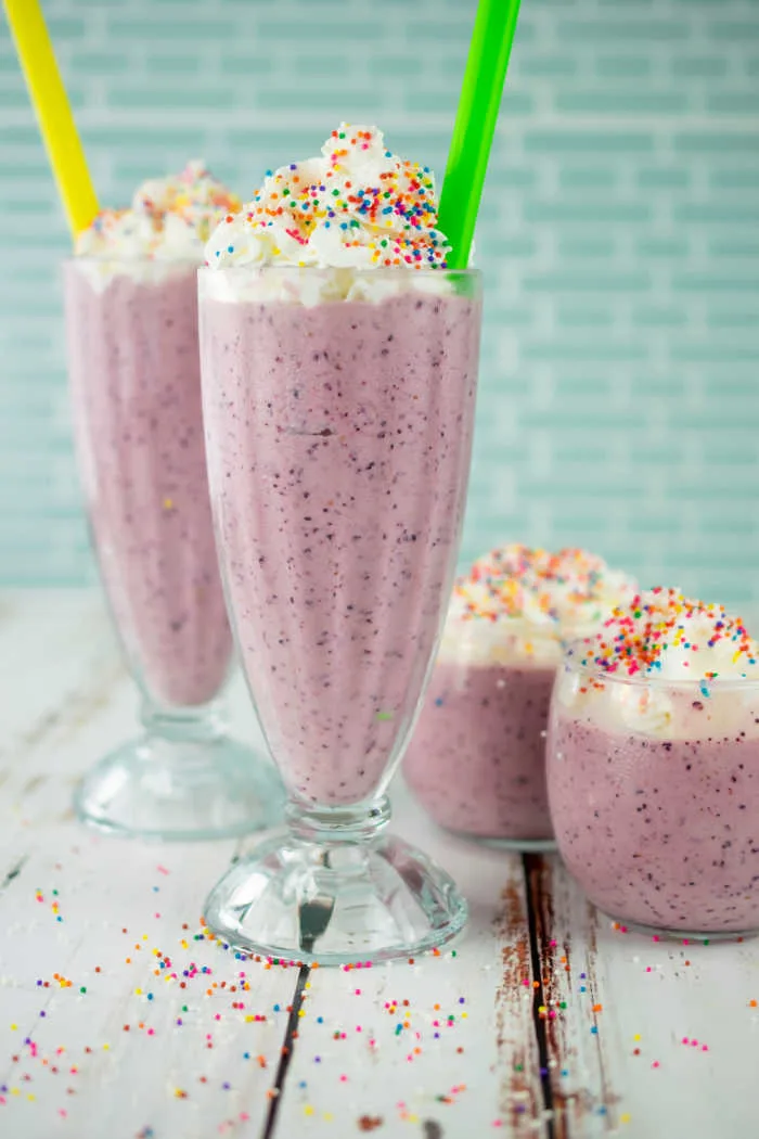 Image for Fruity Sprinkle Party Smoothie