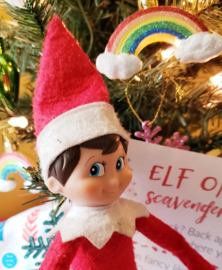 Image for Elf on the Shelf Scavenger Hunt for Teens - Printable Clues