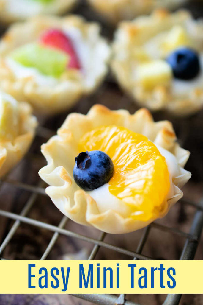 easy mini fruit tarts
