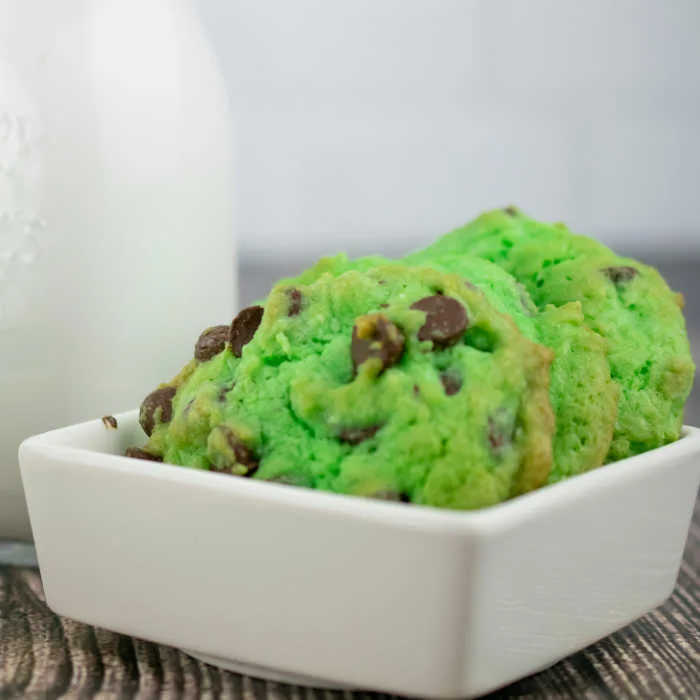 Image for Mint Chocolate Chip Cookies Recipe