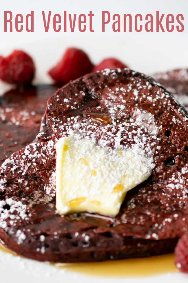 Red Velvet Pancake Mix - Perfect for Brunch or Valentine's Day