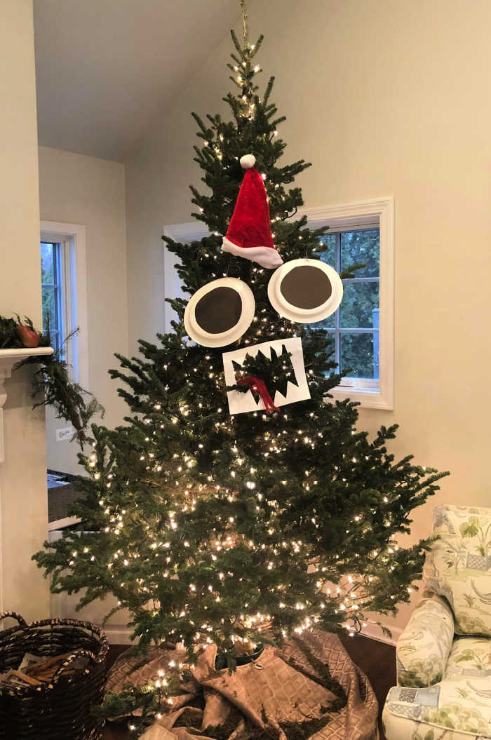 Christmas Tree Monster ate the Elf on the Shelf