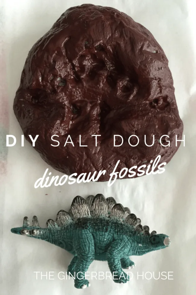 Image for DIY salt dough dinosaur fossils